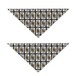 King Of Spades Pattern Print Dog Bandana