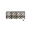 King Of Spades Pattern Print Extended Mouse Pad
