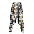 King Of Spades Pattern Print Hammer Pants