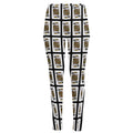 King Of Spades Pattern Print High-Waisted Pocket Leggings