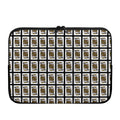 King Of Spades Pattern Print Laptop Sleeve