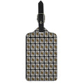 King Of Spades Pattern Print Luggage Tag