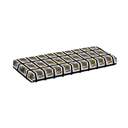 King Of Spades Pattern Print Piano Keyboard Cover