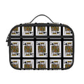 King Of Spades Pattern Print Portable Lunch Bag