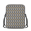 King Of Spades Pattern Print Rectangular Crossbody Bag