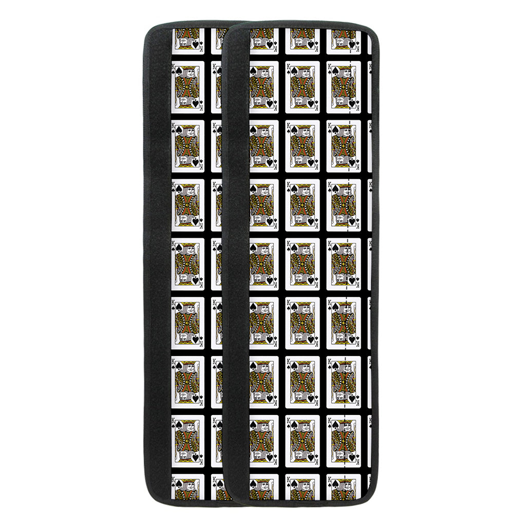 King Of Spades Pattern Print Refrigerator Handle Covers