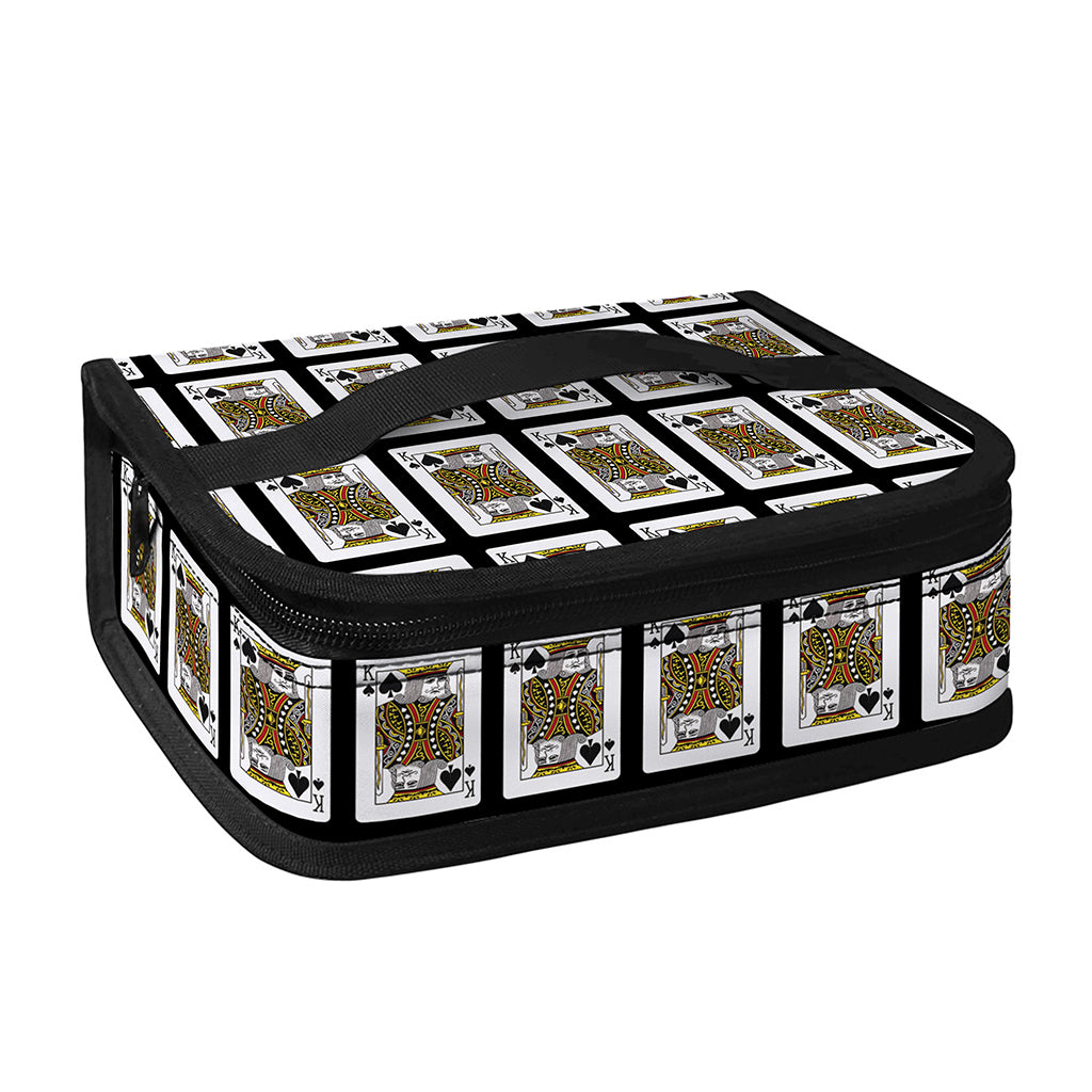 King Of Spades Pattern Print Small Lunch Bag