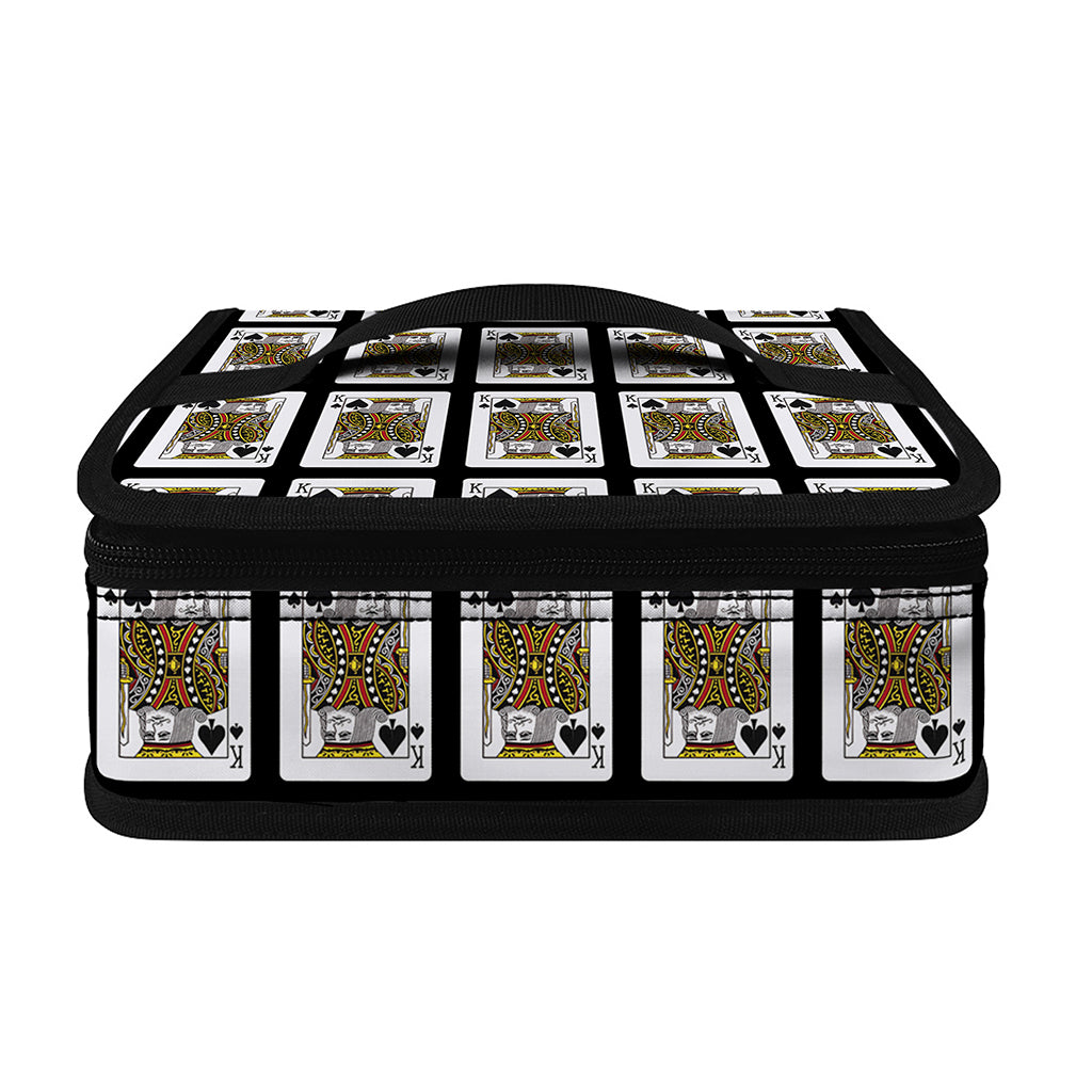 King Of Spades Pattern Print Small Lunch Bag