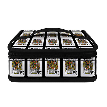 King Of Spades Pattern Print Small Lunch Bag