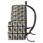 King Of Spades Playing Card Pattern Print Backpack