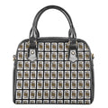 King Of Spades Pattern Print Shoulder Handbag