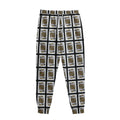 King Of Spades Pattern Print Sweatpants