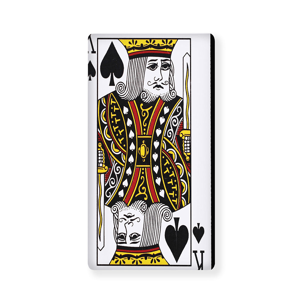 King Of Spades Playing Card Print Baby Crib Sheet