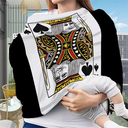 King Of Spades Playing Card Print Baby Seat Cover