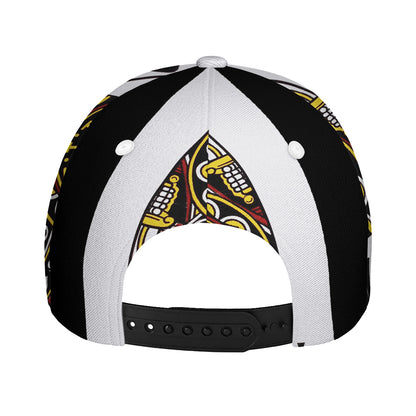 King Of Spades Playing Card Print Baseball Cap