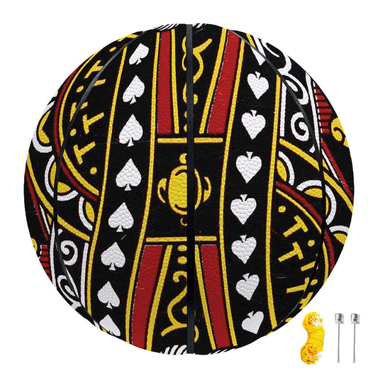 King Of Spades Playing Card Print Basketball