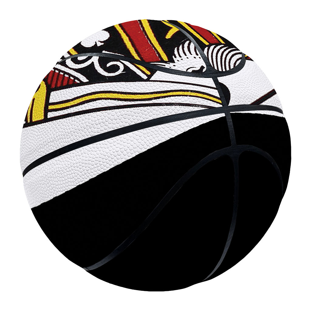 King Of Spades Playing Card Print Basketball
