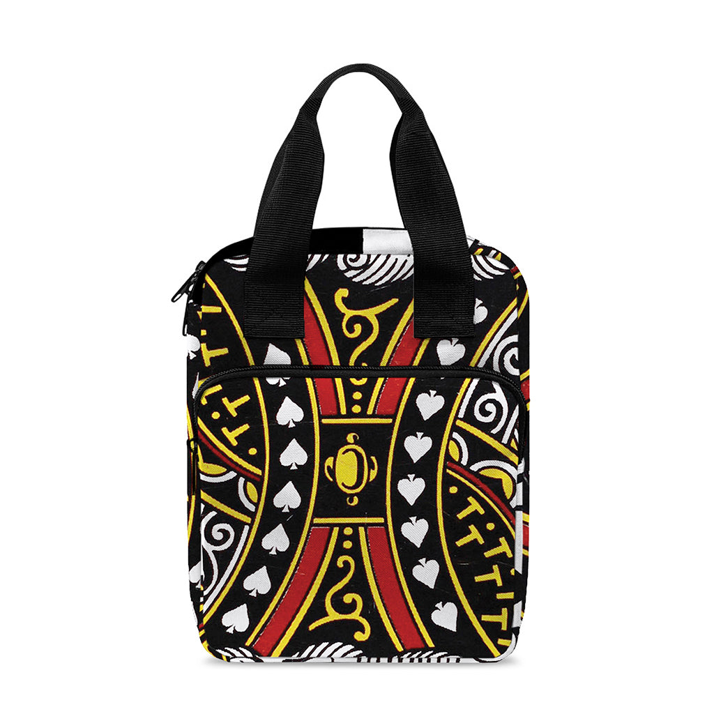 King Of Spades Playing Card Print Bible Tote Bag