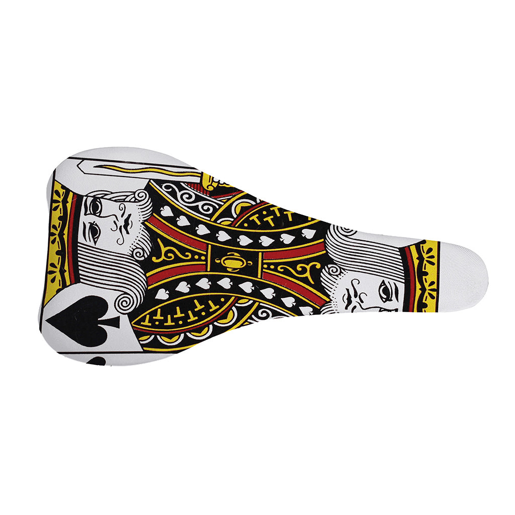 King Of Spades Playing Card Print Bicycle Seat Cover