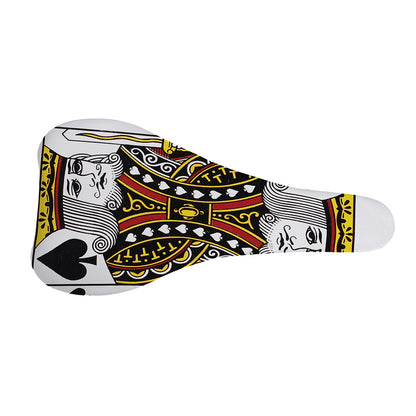 King Of Spades Playing Card Print Bicycle Seat Cover