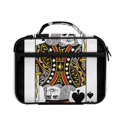 King Of Spades Playing Card Print Briefcase Bible Bag