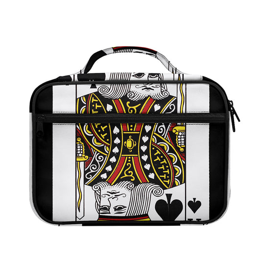 King Of Spades Playing Card Print Briefcase Bible Bag