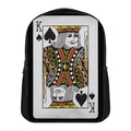 King Of Spades Playing Card Print Casual Backpack