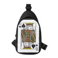 King Of Spades Playing Card Print Sling Bag