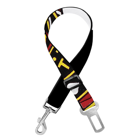 King Of Spades Playing Card Print Dog Seat Belt