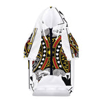 King Of Spades Playing Card Print Dog Zip Up Hoodie