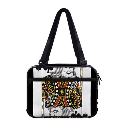 King Of Spades Playing Card Print Double Strap Bible Bag