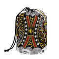 King Of Spades Playing Card Print Drawstring Makeup Bag