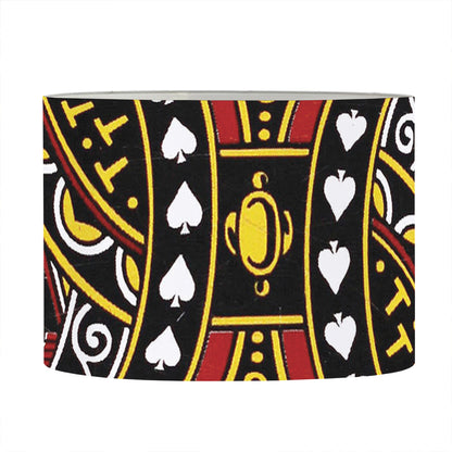 King Of Spades Playing Card Print Drum Lamp Shade