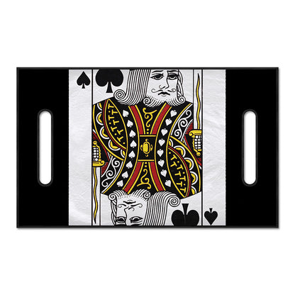 King Of Spades Playing Card Print Golf Cart Seat Cover
