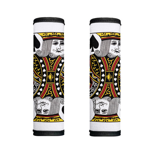 King Of Spades Playing Card Print Handle Covers