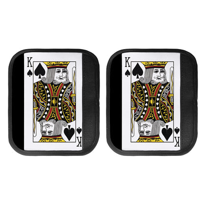 King Of Spades Playing Card Print Handle Covers