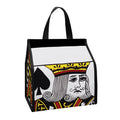 King Of Spades Playing Card Print Insulated Lunch Tote