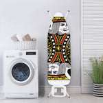 King Of Spades Playing Card Print Ironing Board Cover