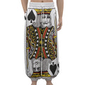 King Of Spades Playing Card Print Lantern Pants