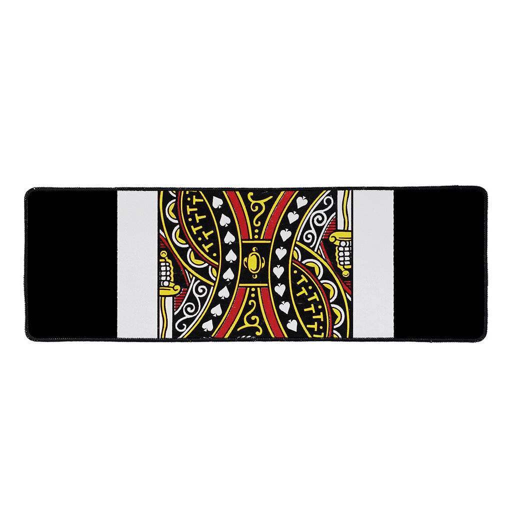 King Of Spades Playing Card Print Long Kitchen Mat