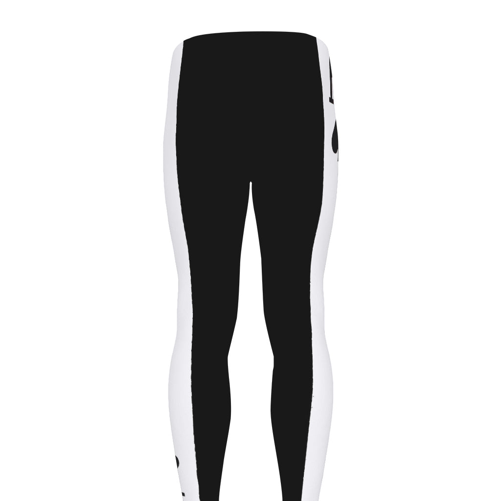King Of Spades Playing Card Print Men's leggings