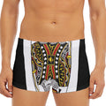King Of Spades Playing Card Print Men's Short Boxer Briefs