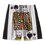 King Of Spades Playing Card Print Men's Swim Trunks