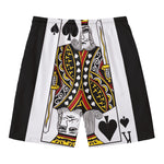 King Of Spades Playing Card Print Men's Swim Trunks