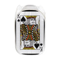 King Of Spades Playing Card Print Mesh Laundry Hamper