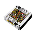 King Of Spades Playing Card Print Outdoor Seat Cushion Cover