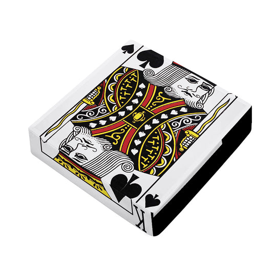King Of Spades Playing Card Print Outdoor Seat Cushion Cover