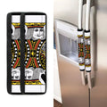 King Of Spades Playing Card Print Refrigerator Handle Covers