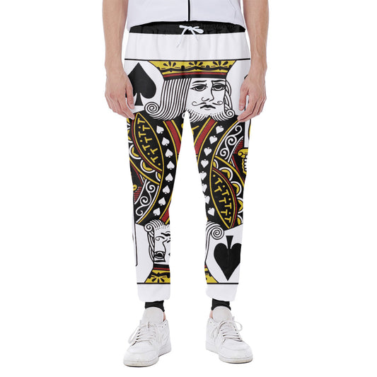 King Of Spades Playing Card Print Scuba Joggers
