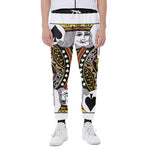 King Of Spades Playing Card Print Scuba Joggers